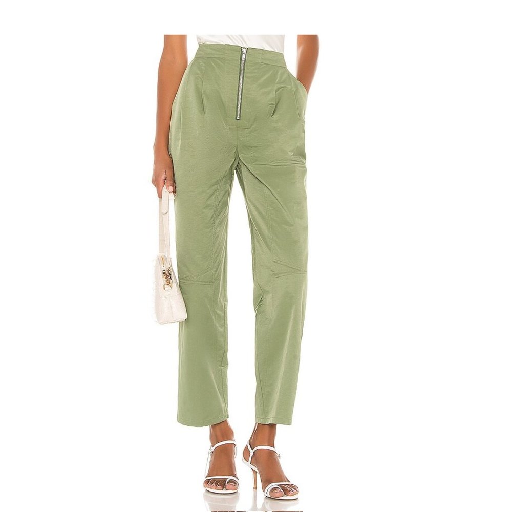 NWT Revolve L'Academie The Caleigh Pants Dusty Jade